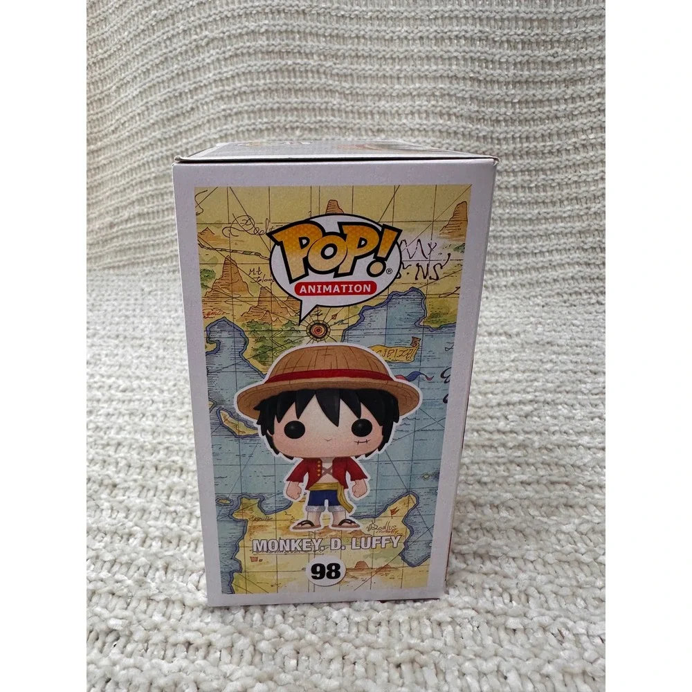 Funko Pop One Piece Monkey D Luffy 98 Vinyl Figure Anime Collectible Toy New Box